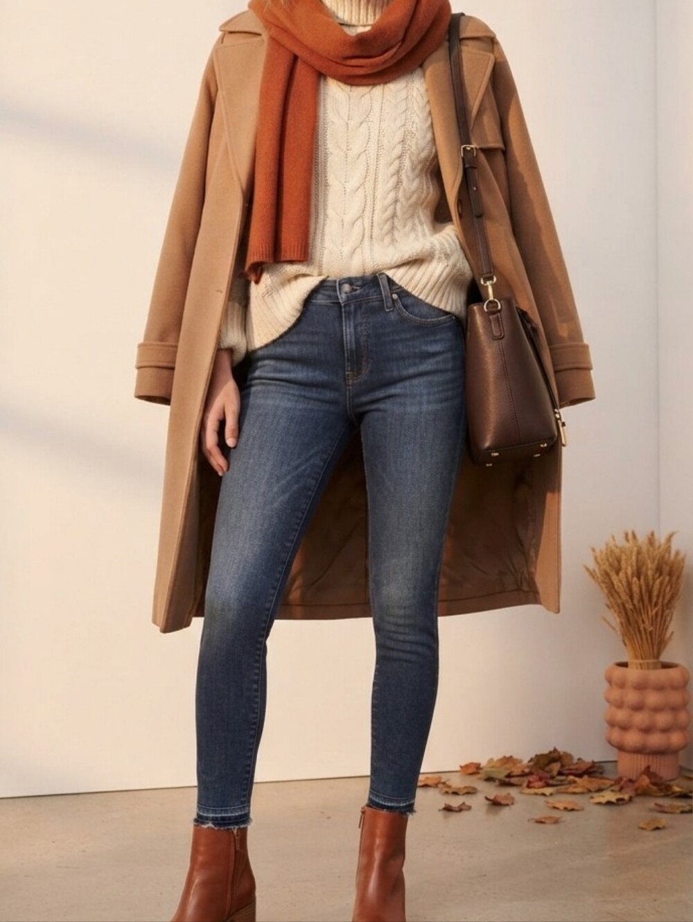 Joe’s skinny ankle jeans 25
